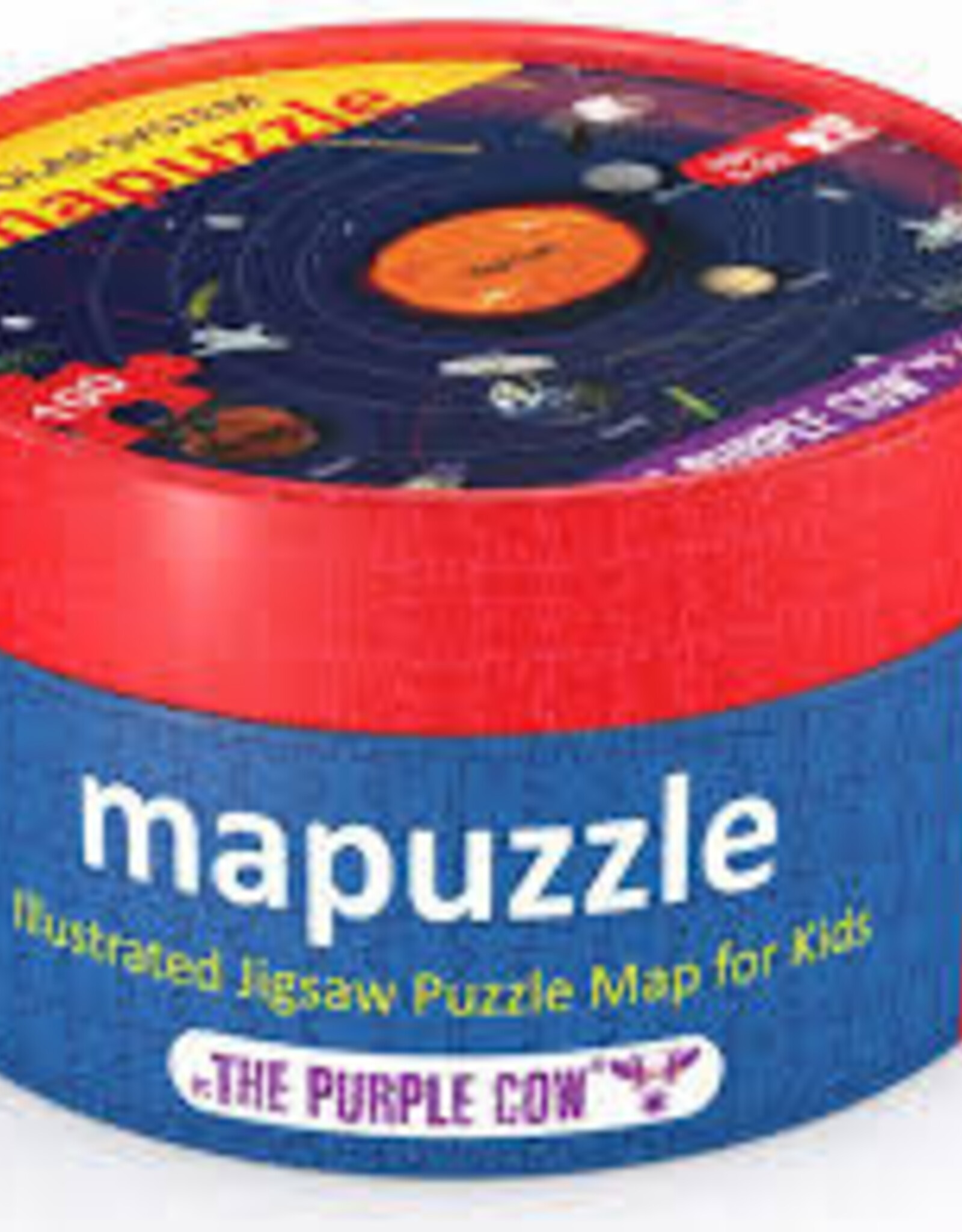 Home Goods Purple Cow - Mapuzzle Solar System