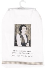 Kitchen Primitives by Kathy - Trash Talk -When Someone Says Kitchen Towel