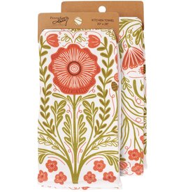 Kitchen Primitives by Kathy - Poppies Kitchen Towel