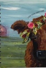 Stationary Primitives by Kathy - Spiral Notebook Cow Best Life