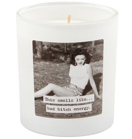 Home Goods Primitives by Kathy - Trash Talk This Smells Like Bad Energy Candle