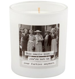 Home Goods Primitives by Kathy - Trash Talk Not in Forties Candle