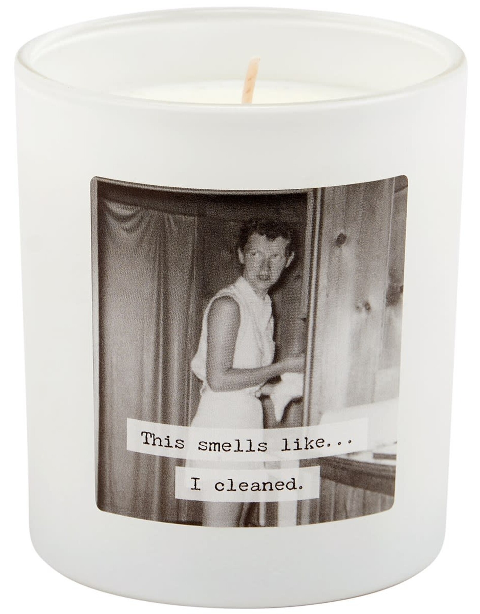 Home Goods Primitives by Kathy - Trash Talk Smells Like I Cleaned Candle