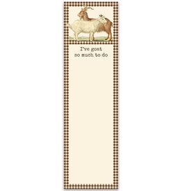 Home Goods Primitives by Kathy - I've Goat So Much To Do Magnetic Notepad