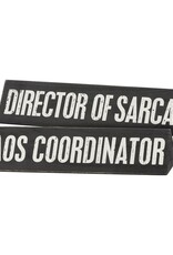Home Goods Primitives by Kathy - Chaos Coordinator Desk Plate