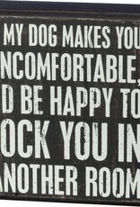 Home Goods Primitives by Kathy - If My Dog Box Sign