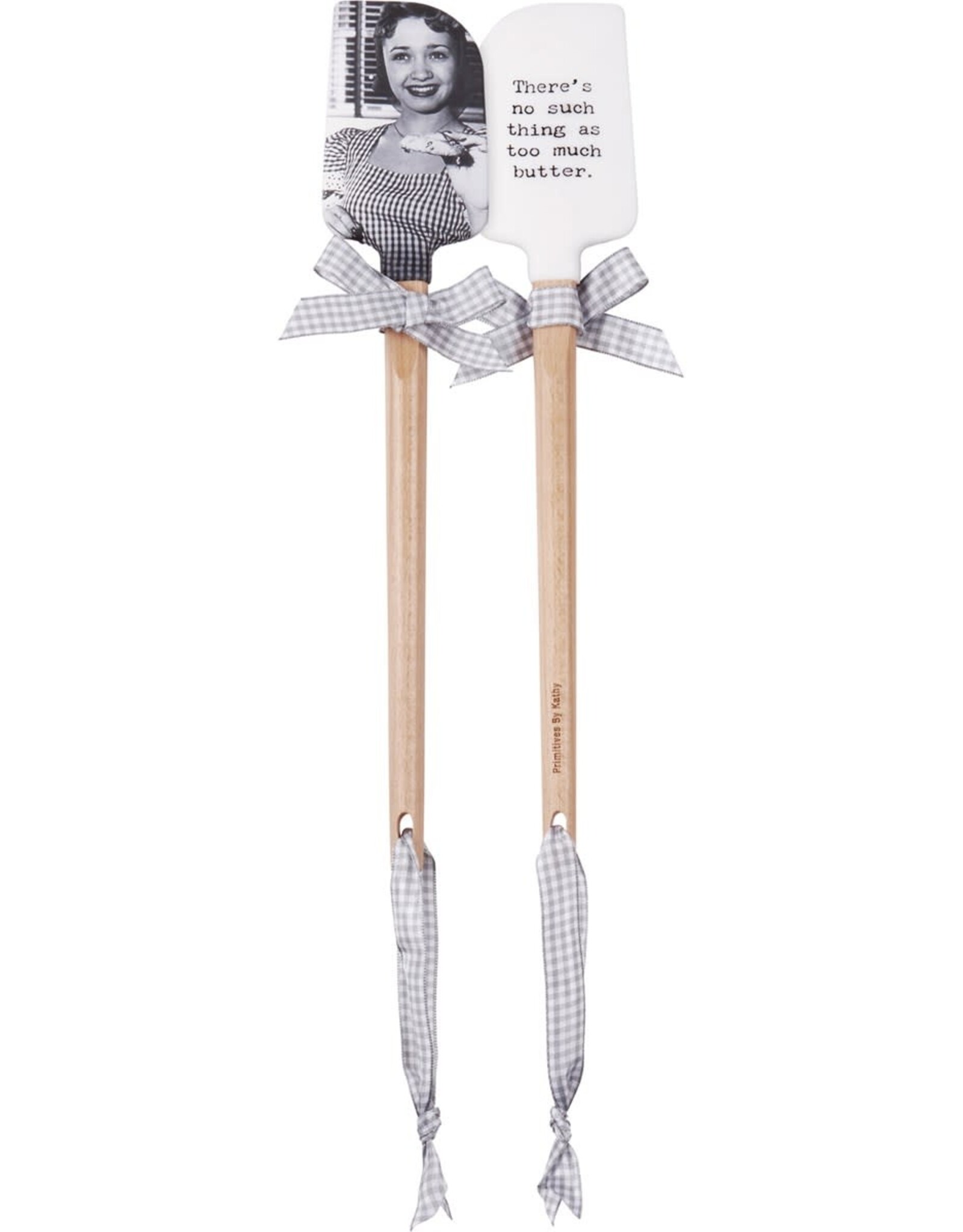 Kitchen Primitives by Kathy - Trash Talk - Too Much Butter Spatula