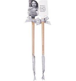 Kitchen Primitives by Kathy - Trash Talk - Too Much Butter Spatula
