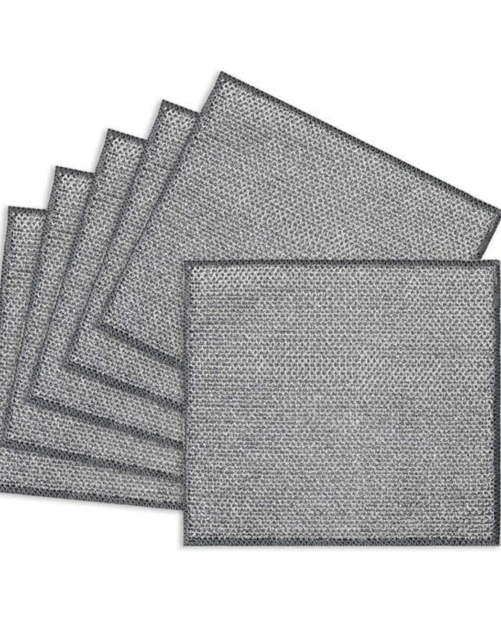 Kitchen Harold Import - Non-scratch Wire Cleaning Cloths Set of 6