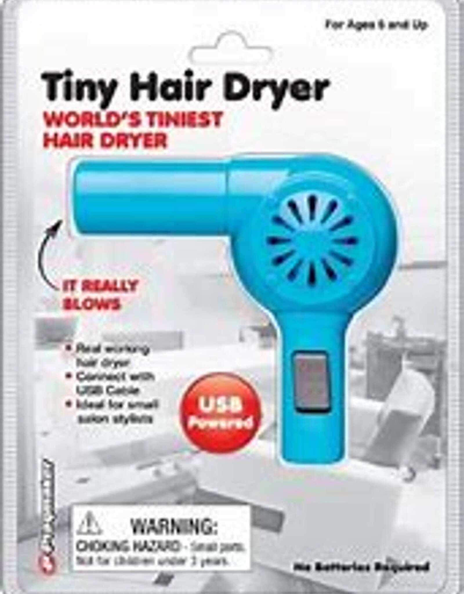 Kids Master Toys - World's Tiniest Hair Dryer