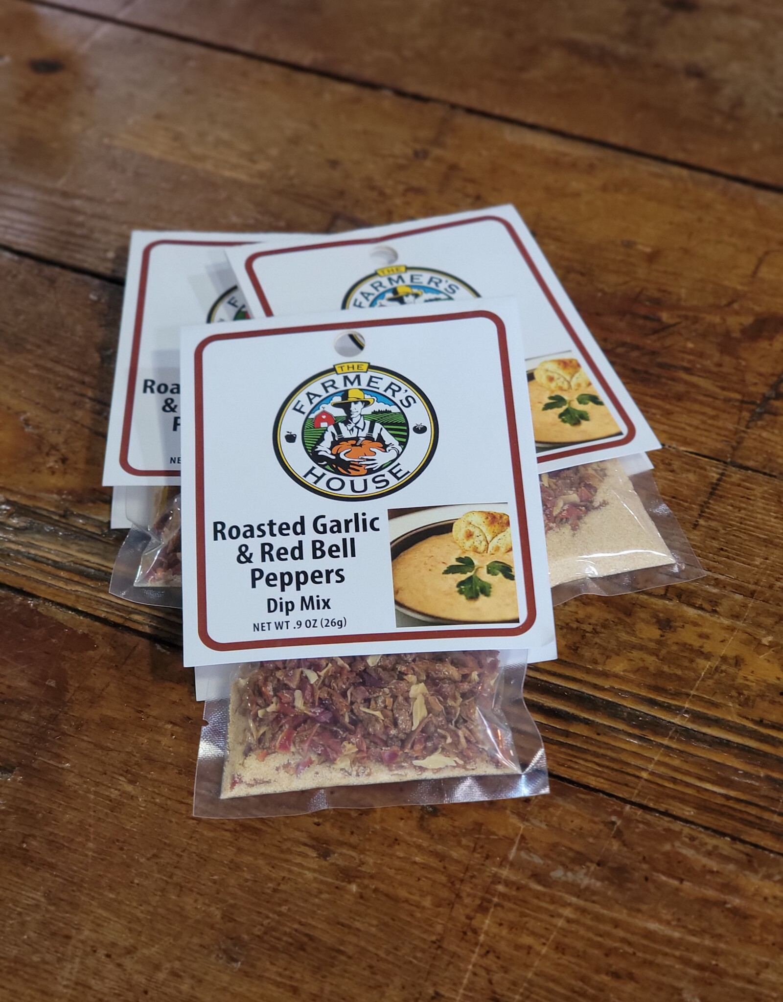 Food & Beverage TFH - Roasted Garlic and Red Bell Pepper Dip Mix