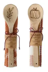 Fall DII - Autumn Dishtowel Spoon Gift Set Assorted