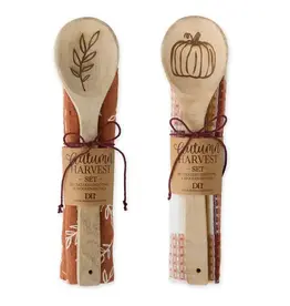 Fall DII - Autumn Dishtowel Spoon Gift Set Assorted
