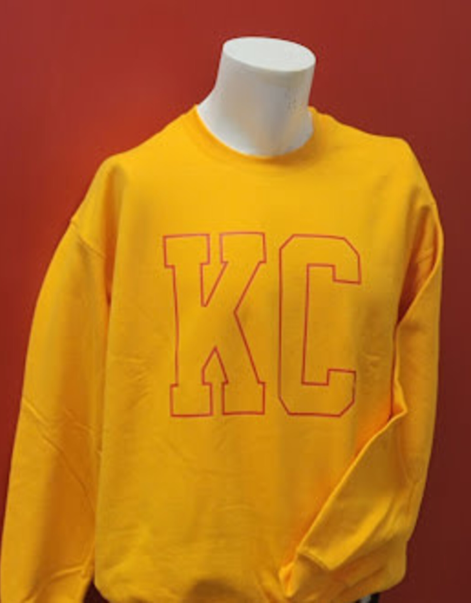 Apparel KC Crew Sweatshirt Yellow XL