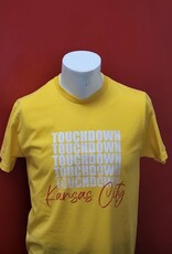 Apparel Touchdown Yellow T-shirt Med