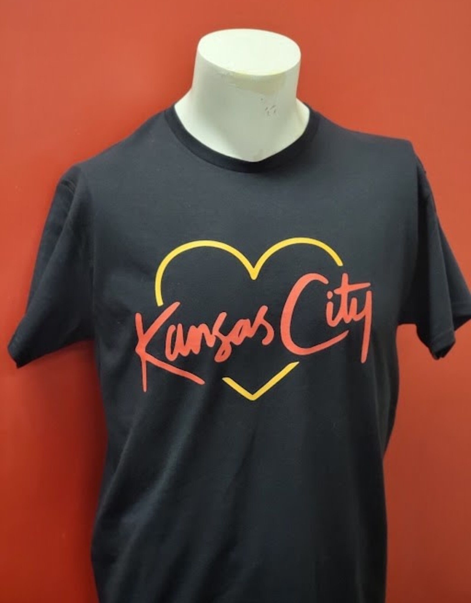 Apparel Heart KC Black T-shirt Large