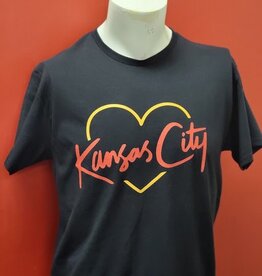 Apparel Heart KC Black T-shirt Large