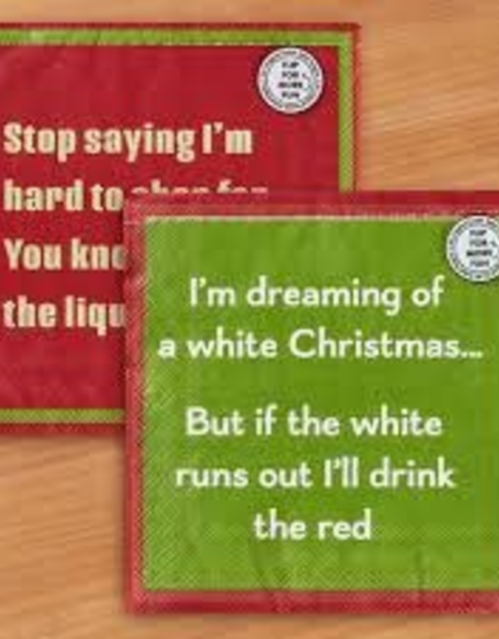 Kitchen Drinks On Me -  Hard to Shop Cocktail Napkins