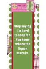 Kitchen Drinks On Me - Hard to Shop Xmas Dish Towel