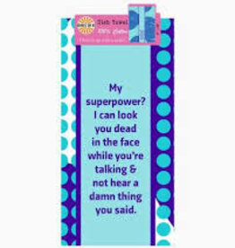 Kitchen Drinks On Me - Superpower Dish Towel