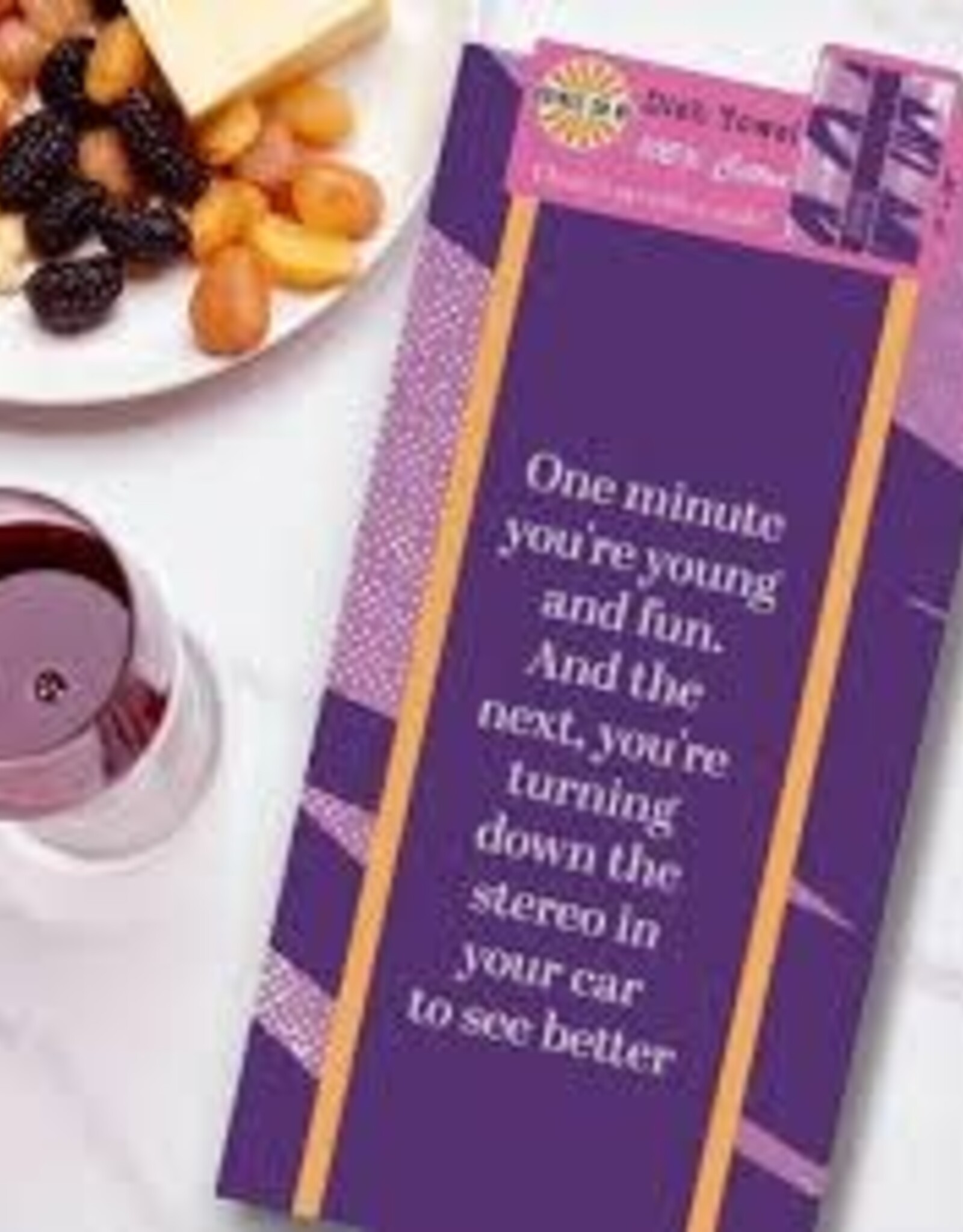 Kitchen Drinks On Me - Young and Fun Dish Towel