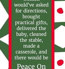 Kitchen Drinks On Me - Peace on Earth XMAS Dish Towel