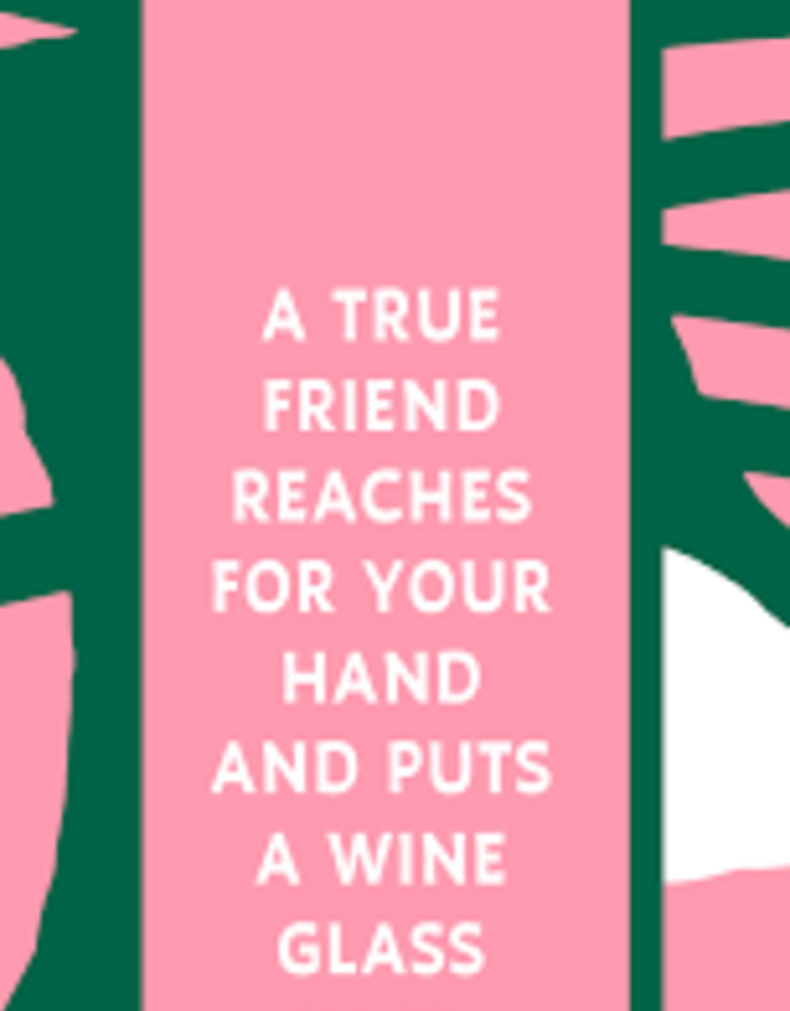 Kitchen Drinks On Me - True Friend Dish Towel