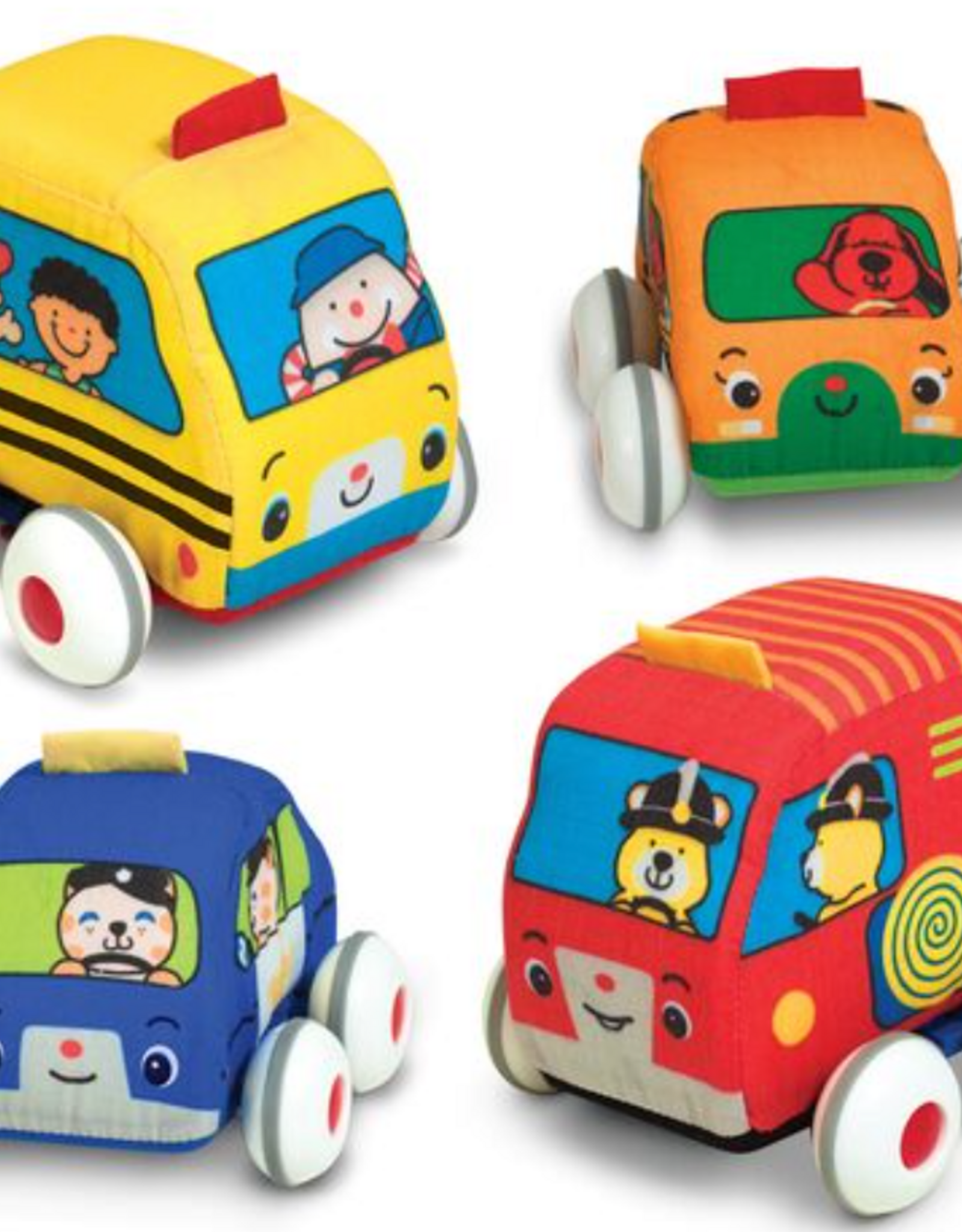 Kids Melissa & Doug - Pull Back Vehicles