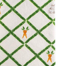 Easter Royal Standard - Boxwood Trellis Bunny Hand Towel