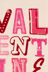 Easter Royal Standard - Valentine Hand Towel Cream/Red/Pink