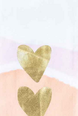 Easter Royal Standard - Heart Watercolor Hand Towel