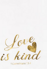Easter Royal Standard - Love is Kind Hemstitch Hand Towel