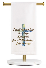 Easter Royal Standard - I Still Rmemeber Hemstitch Hand Towel