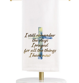 Easter Royal Standard - I Still Rmemeber Hemstitch Hand Towel