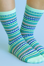 Apparel World's Softest Socks - Mint Stripe