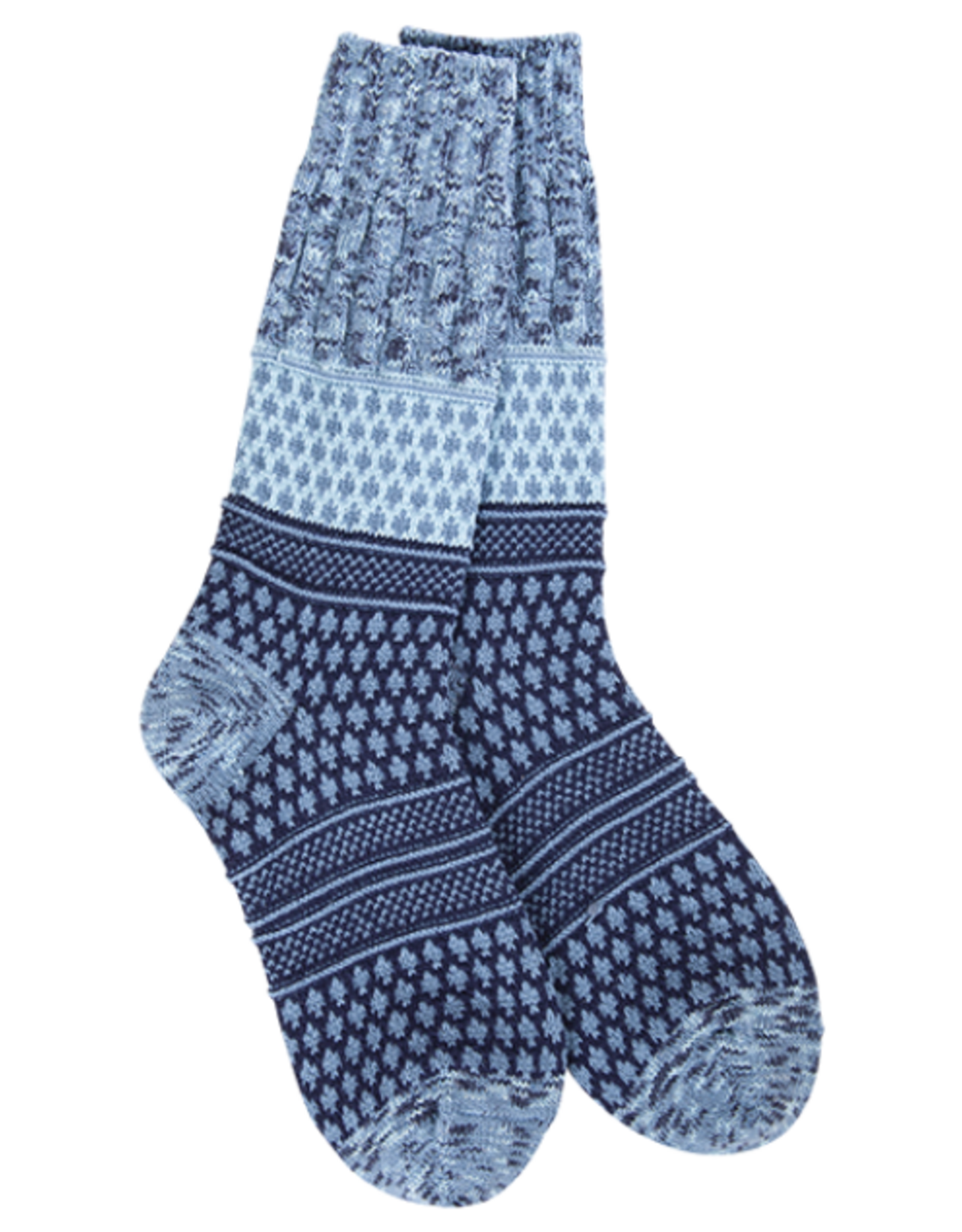 Apparel World's Softest Socks - Peacoat Multi