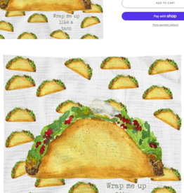 French Graffiti - Wrap Me Up Taco Swaddle