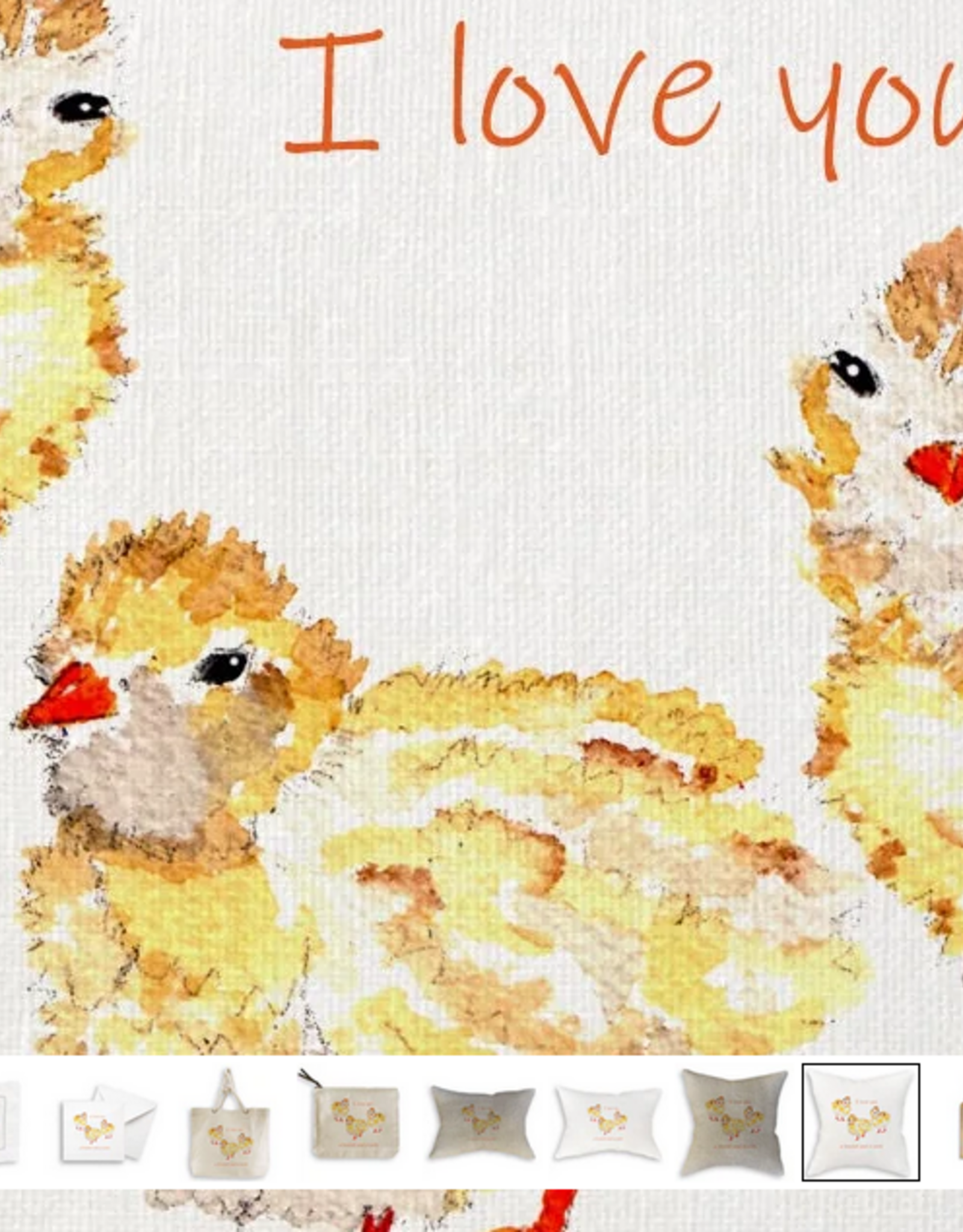 French Graffiti - Three Baby Chicks Swaddle