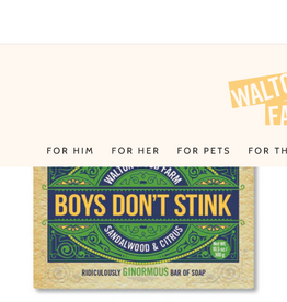 Koppers - Walton Wood Farm - Boys Don't Stink Bar Soap