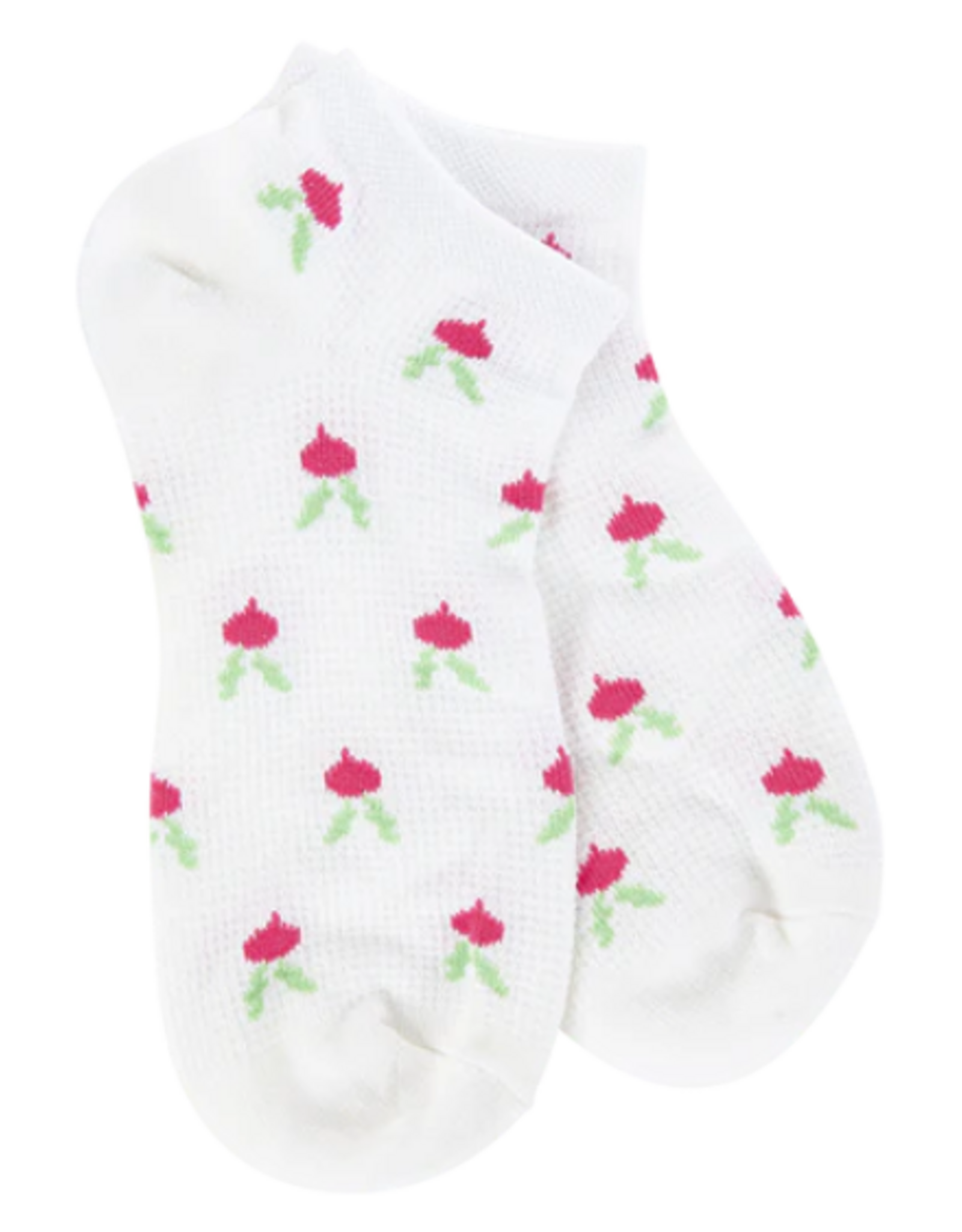 Apparel Crescent Socks - Weekend Garden Low Raddish