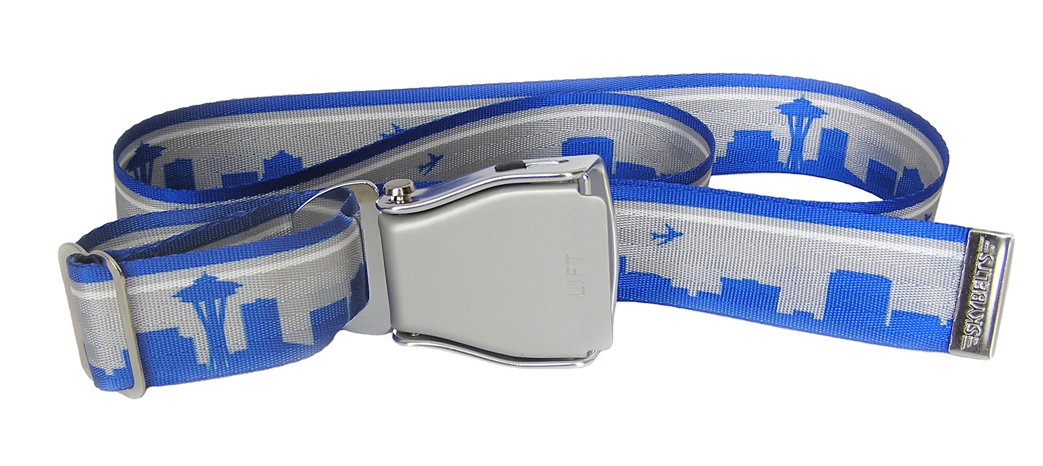 SkyBelt w/buckle Seattle Skyline - Planewear