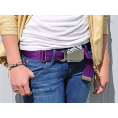 SKB1- SkyBelt w/buckle Bahamas-Purple