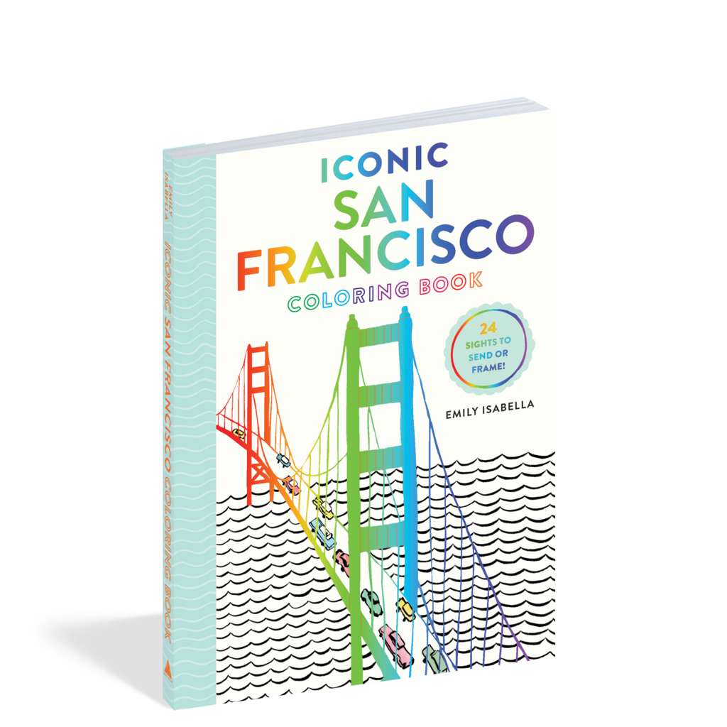 Iconic San Francisco Coloring Book