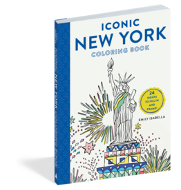 Iconic New York Coloring Book