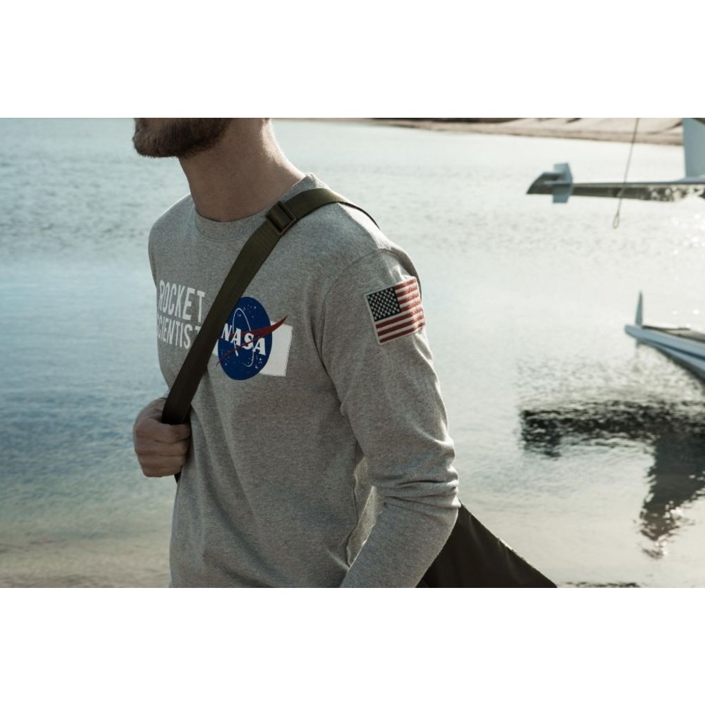 NASA Astronaut Space Suit Patent Men's Long Sleeve Tee – Hank Player