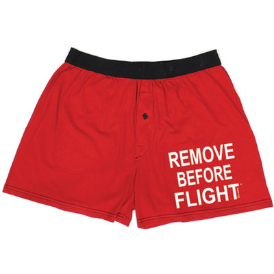 Remove Before Flight Unisex Boxer Shorts