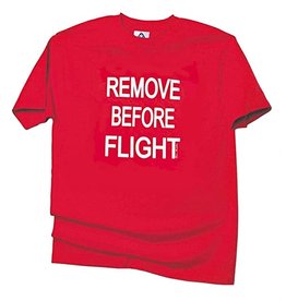 Mens Remove Before Flight Tee