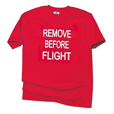 Remove Before Flight Mens T-shirt