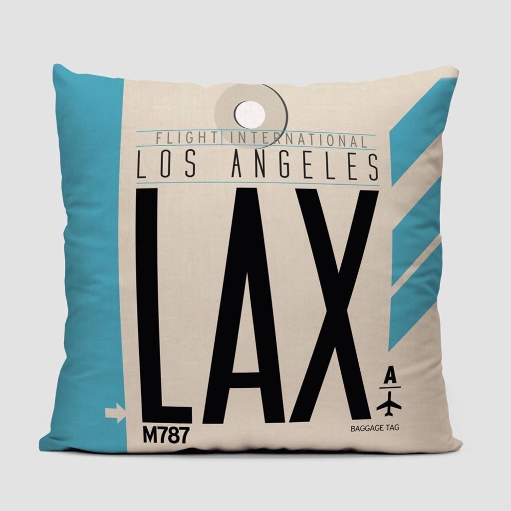 LAX Pillow Cover