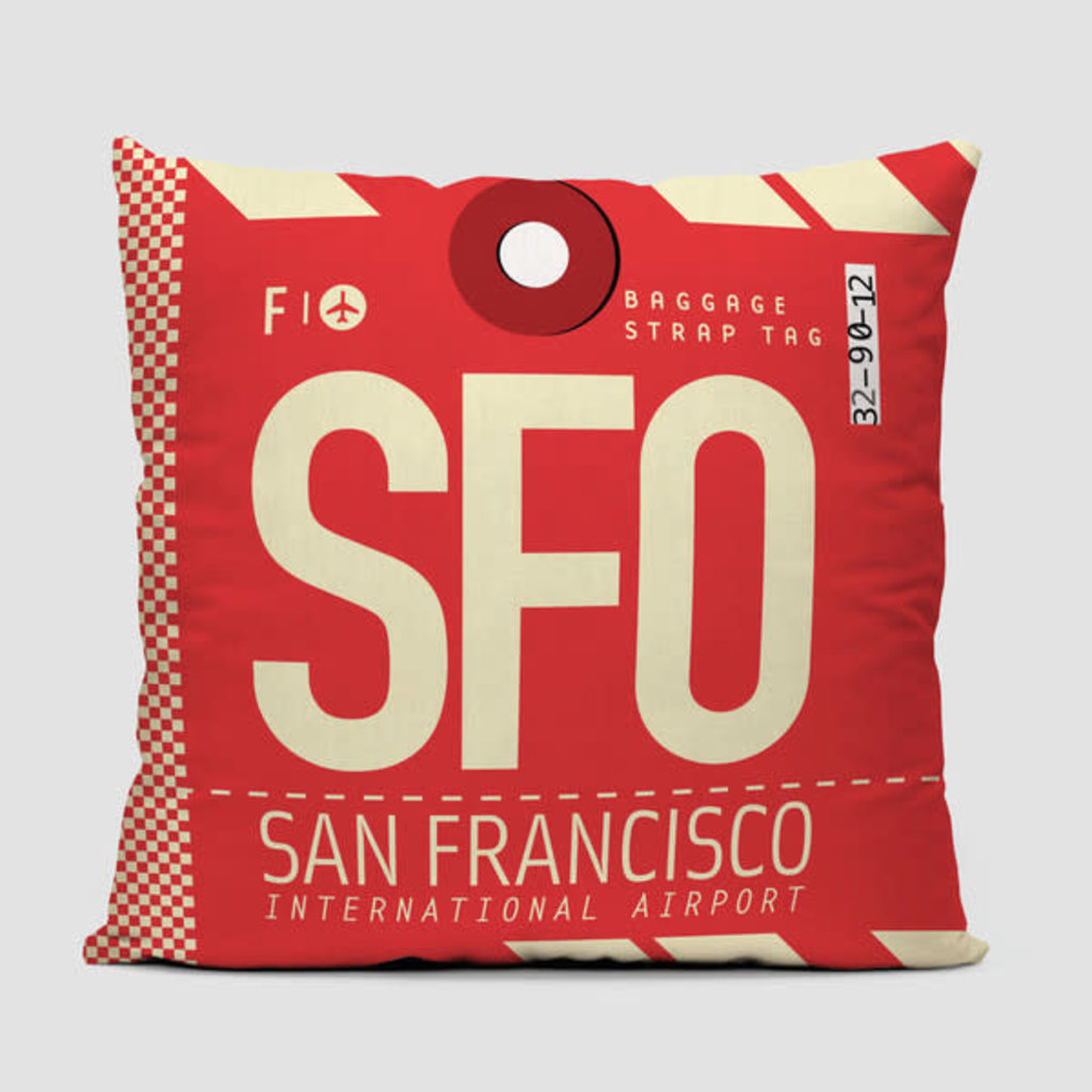 SFO Pillow Cover